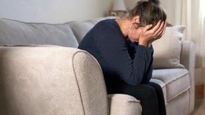 Žalost - fotografija je simbolična