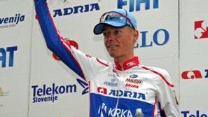 TomaÅ¾ Nose inside Adria Mobil