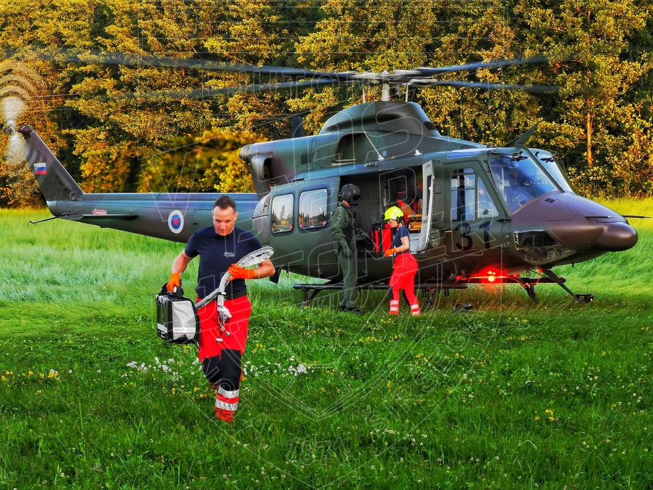 Prometna nesreča motorista | Avtor: PGD Ljutomer