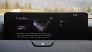 Mazda Driver Personalisation System