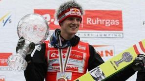 Thomas Morgenstern, najboljši skakalec minule zime, je avstrijski športnik leta.