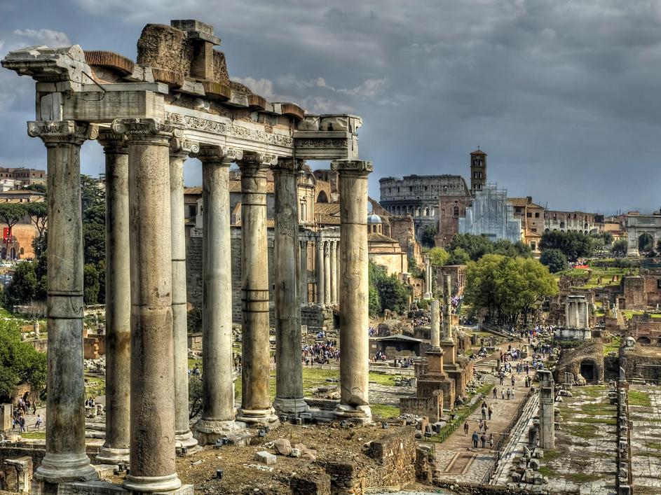 Pogled na Forum s Kapitola. (Foto: Shutterstock)
