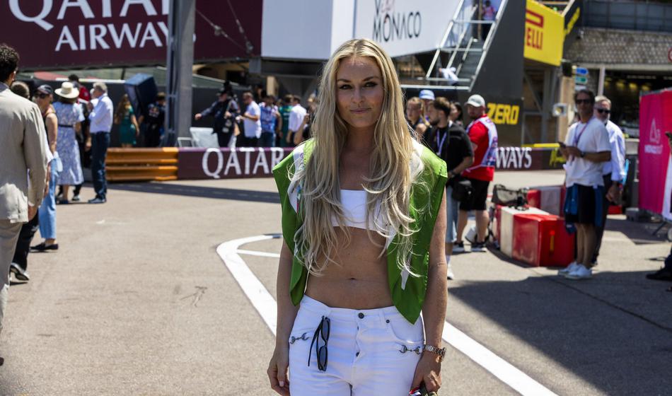Vonnova z drznim videzom obračala glave na dirki formule 1