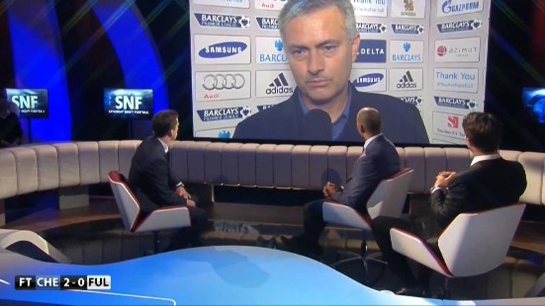 Mourinho Chelsea Fulham Premier League studio javljanje pogovor Redknapp