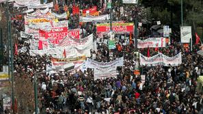 Konec februarja je bilo v Grčiji na ulicah zelo pestro, podobno pa bo tudi marca