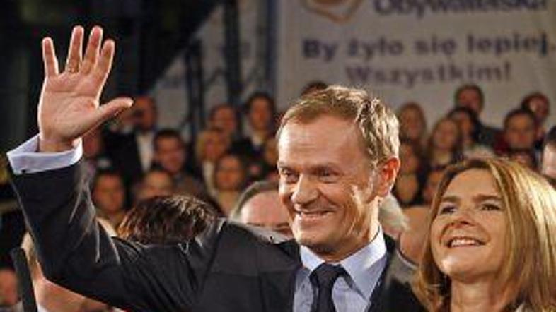 Novi najverjetnejši poljski premier Tusk napoveduje izboljšanje odnosov z Rusijo