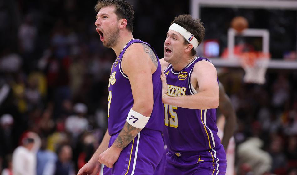 Luka znova čaral, Lakers do ene ključnih zmag sezone