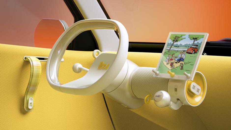 ciztoën 2Cv spaček študija | Avtor: Citroën