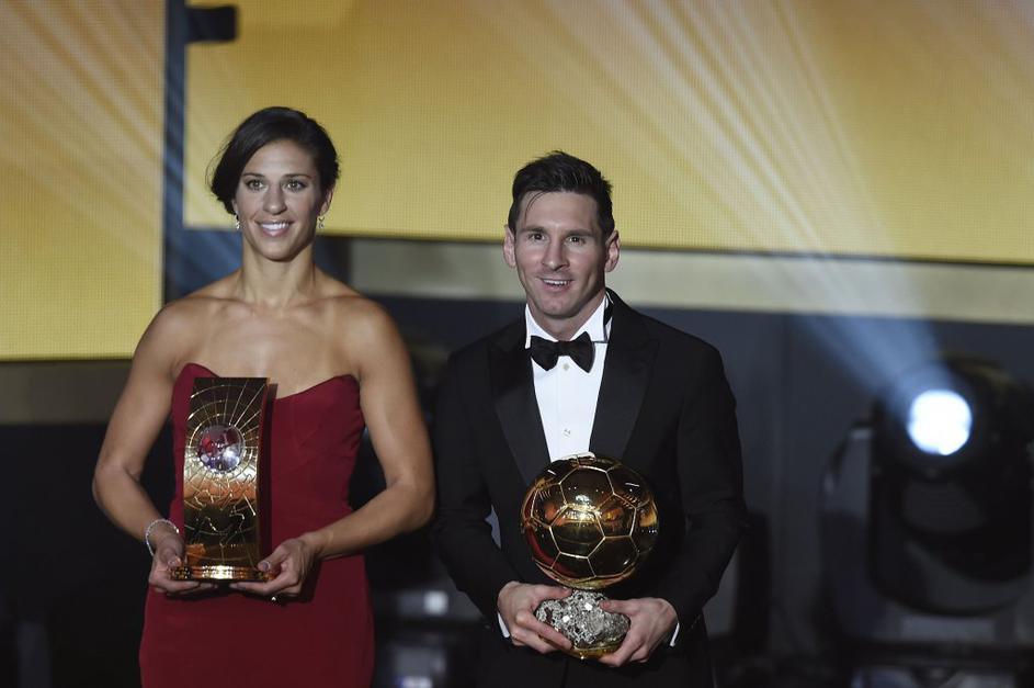 zlata žoga podelitev ballon d'or