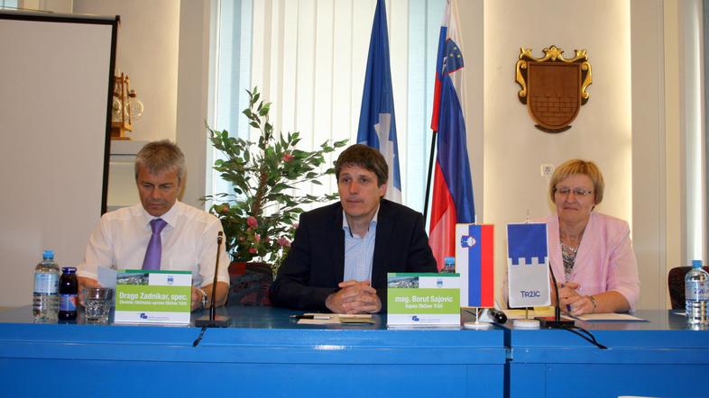 Občina Tržič je predstavila dokončan projekt gradnje kanalizacije v naseljih Žig