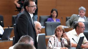 slovenija 11.07.2011 Joze Tanko, Rudolf Petan, Alenka Jeraj, prvi dan rednega ju