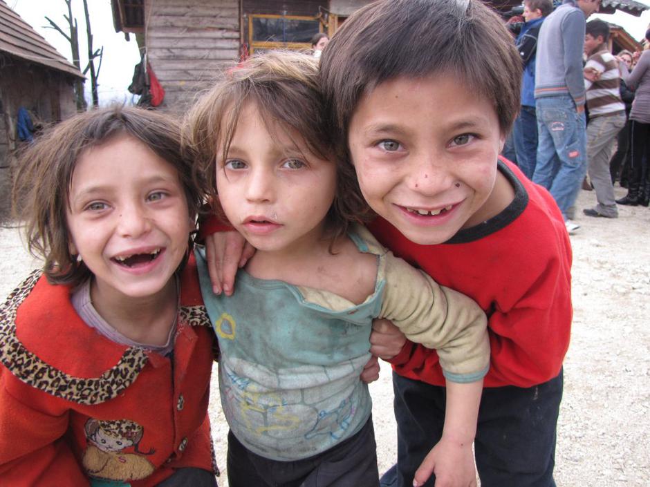 Romski otroci | Avtor: Jerca Božič Kranjec