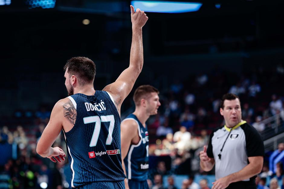 eurobasket 2025 Italija Slovenija, luka dončić | Avtor: Saša Despot
