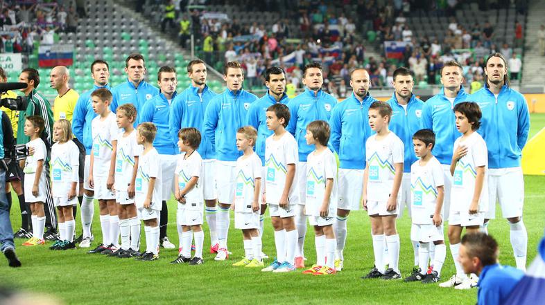 Slovenija Švica prva postava