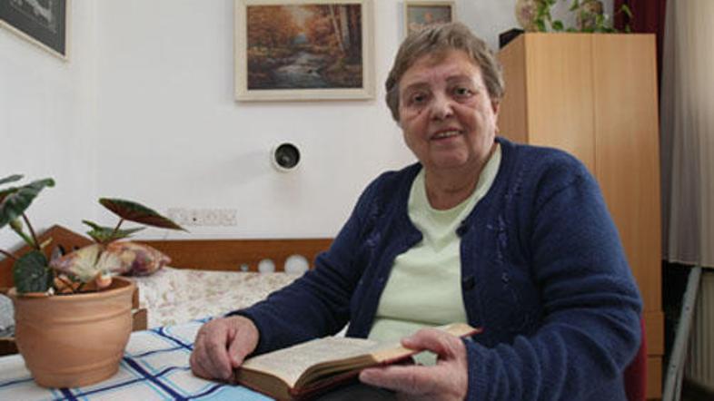 Adi Černič je soba v domu za starejše občane bolj všeč kot domača dnevna soba.