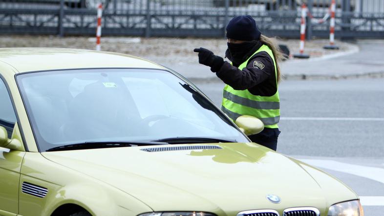 varnostnica na mrazu