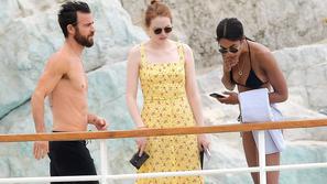 emma stone, justin theroux