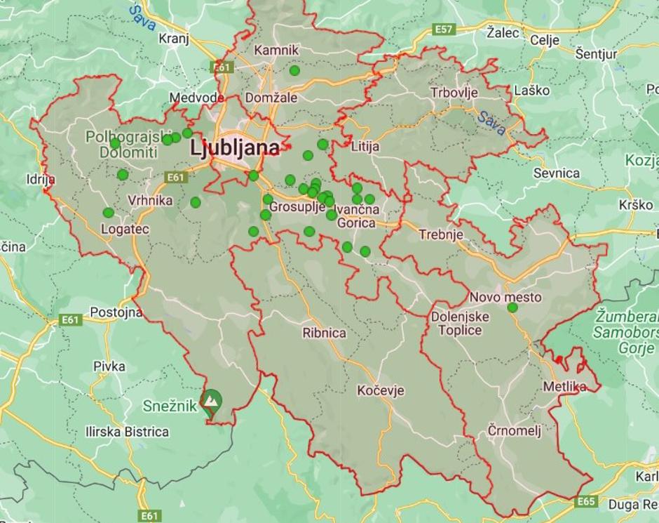 Elektro Ljubljana transformatorske postaje prožnosti | Avtor: zajem zaslona