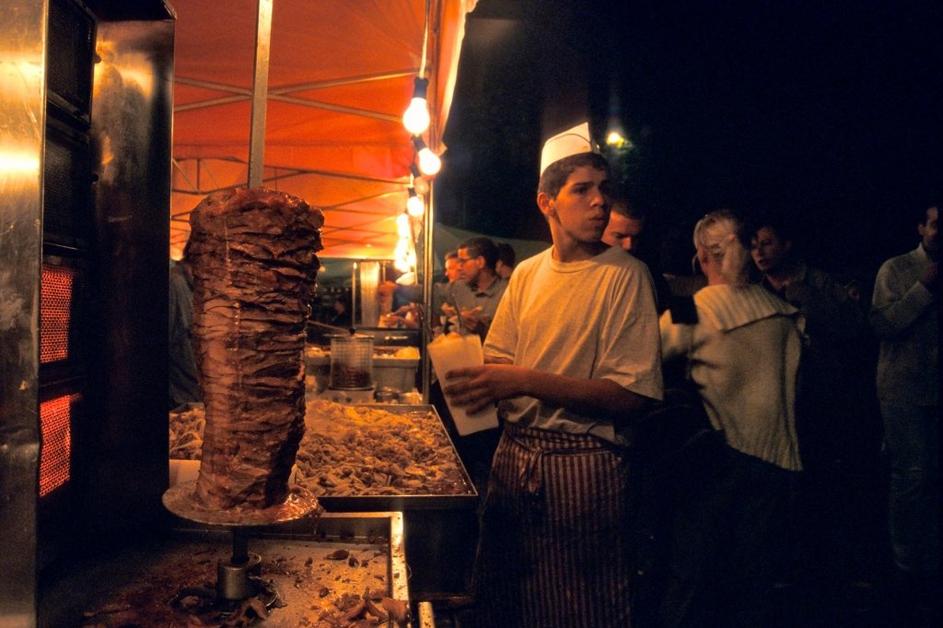 Prodaja kebaba v Franciji