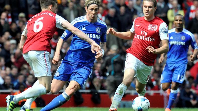 Torres Koscielny Ramsey Arsenal Chelsea Premier League Anglija liga prvenstvo
