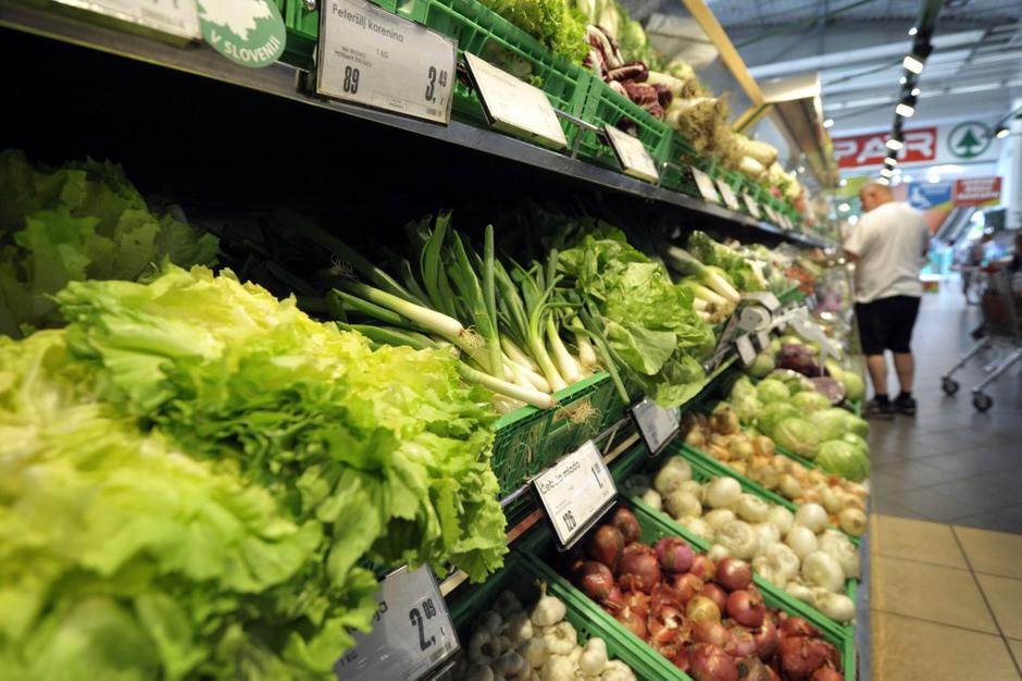Zelenjava v trgovini | Avtor: Anže Petkovšek