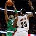 NBA končnica peta tekma Cleveland Cavaliers Boston Celtics LeBron James