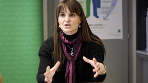 Barbara Vrtačnik, Zavod RS za zaposlovanje. (Foto: Benjamin Kovač)