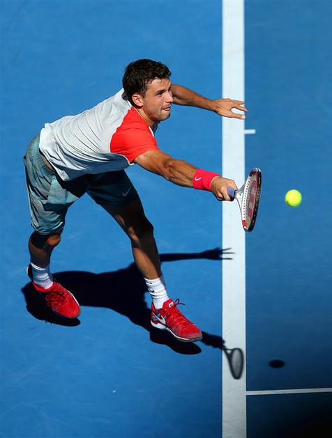 Dimitrov Melbourne OP Avstralije grand slam četrtfinale