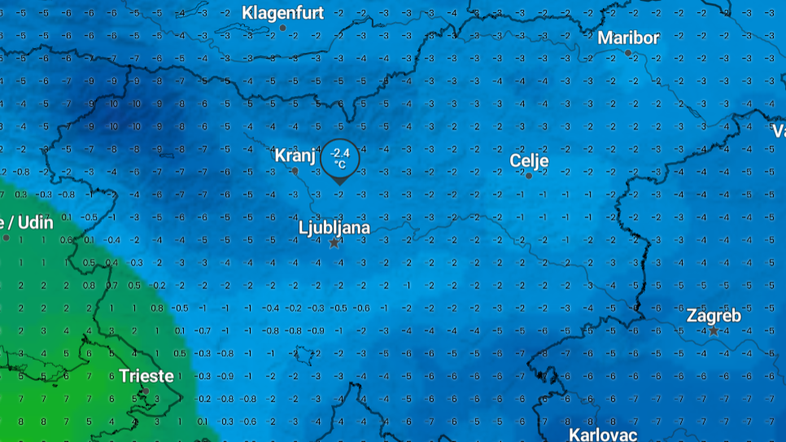 vreme temperature