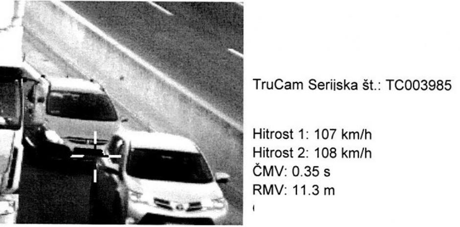 varnostna razdalja | Avtor: PU Kranj