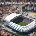 Camp Nou stadion streha prenova načrt