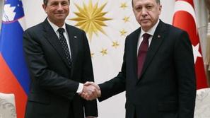 Pahor in Erdogan
