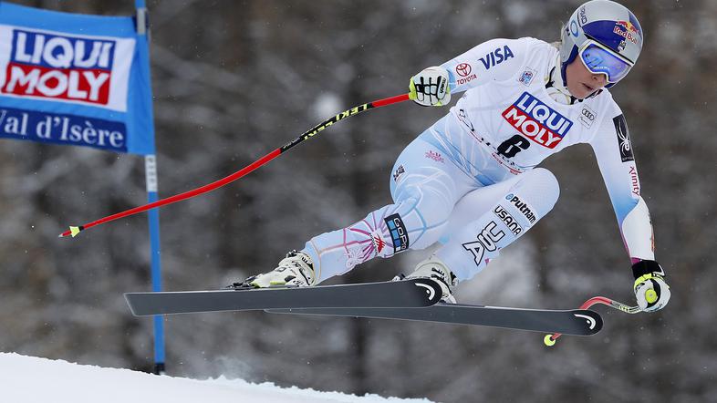 Lindsey Vonn Val d'Isere