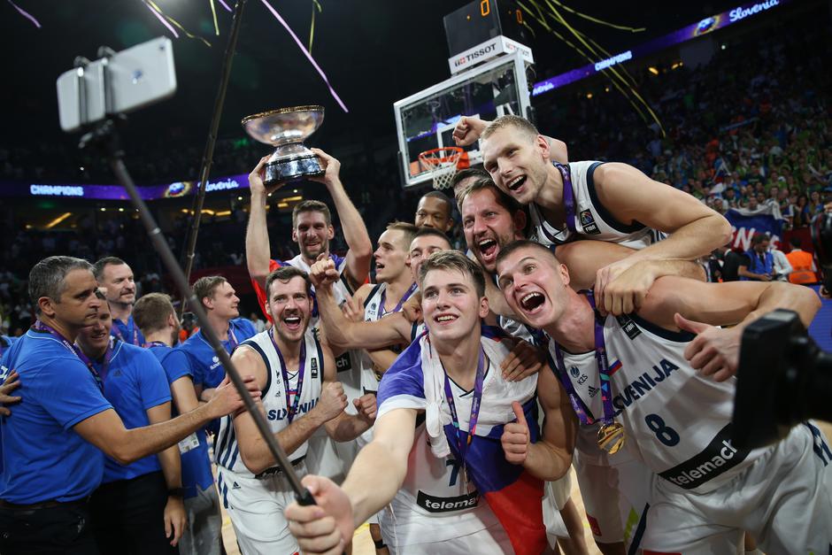 Finale Eurobasket, Slavje | Avtor: Epa