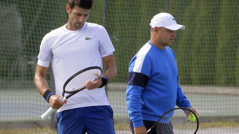 Novak Đoković Marian Vajda