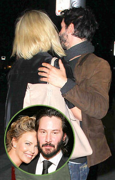 Charlize Theron and Keanu Reeves