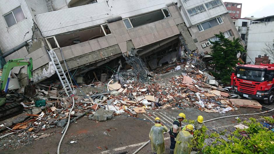 Potres na Tajvanu | Avtor: Epa