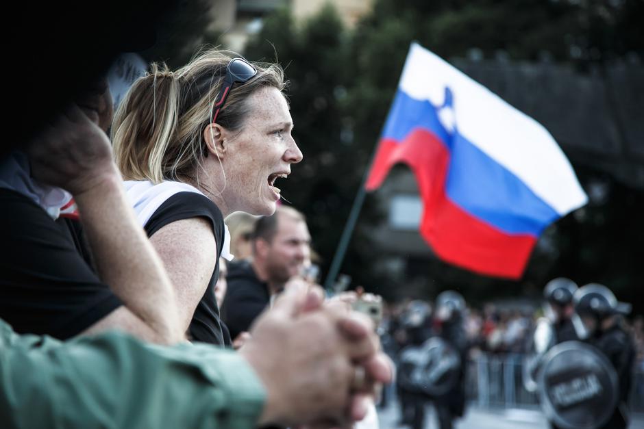 Protesti v Ljubljani | Avtor: Profimedia