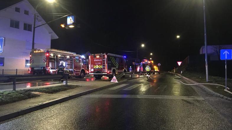 nesreča tovornjak cisterna