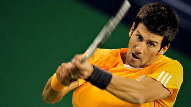 Novak Djoković je v Šanghaju minuli teden izpadel v polfinalu. © AFP