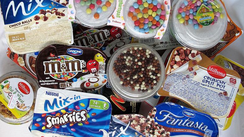 Jogurti z dodatki