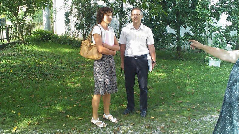 Berdenovi povedo, da sta jih lani skupaj obiskala August Walter in Marija Toplak