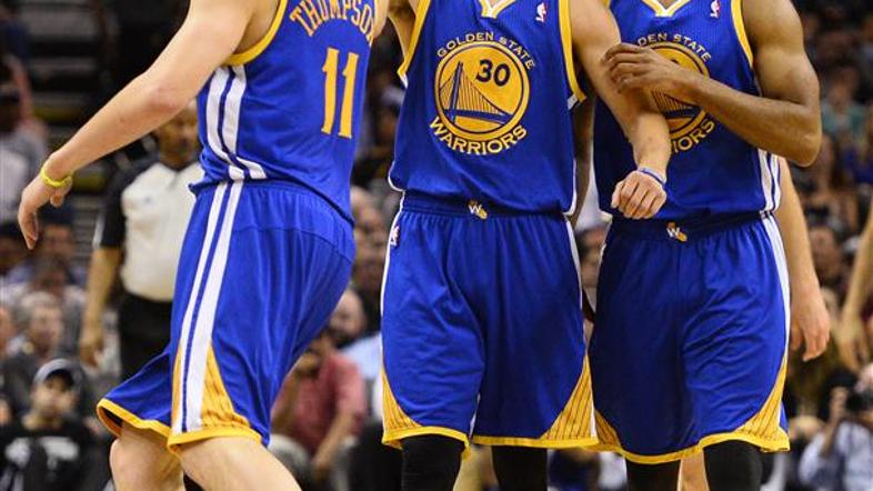 Curry Thompson Jack San Antonio Spurs Golden State Warriors NBA končnica