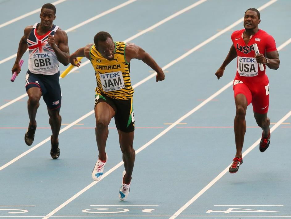 Usain Bolt Gatlin sp v atletiki