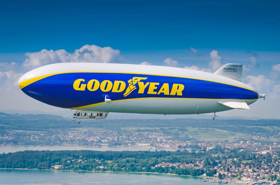 cepelin Goodyear Blimp | Avtor: Goodyear