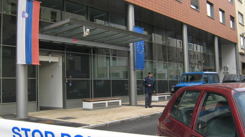 Evakuirali so tudi mariborsko okrajno sodišče.