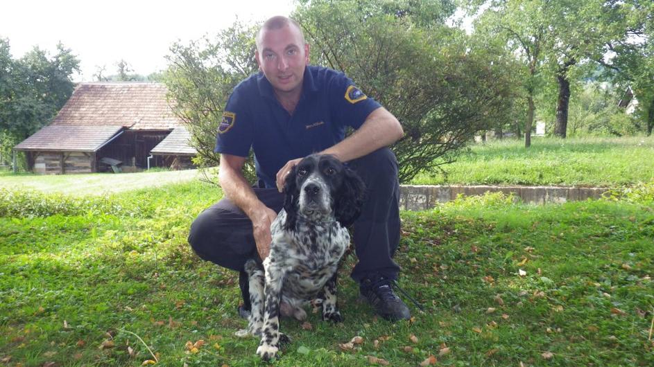 Policija našla izgubljenega psa