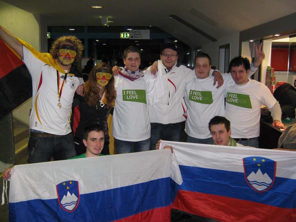 navijači EP 2010 Innsbruški Rudlni