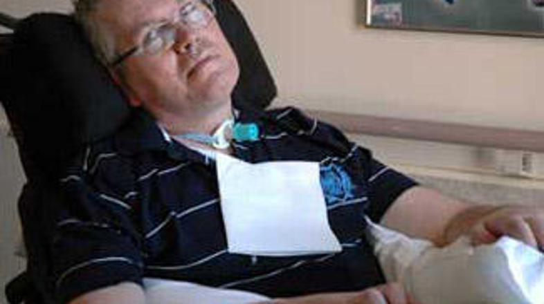 49-letni Christian Rossiter je novinarjem dejal, da si želi umreti, saj je ujetn