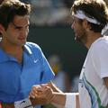 Roger Federer je moral na Indian Wellsu premoč priznati nepostavljenemu Mardyju 